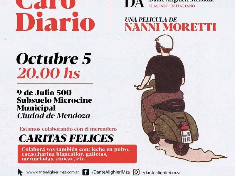 Flyer Del Film "caro Diario"
