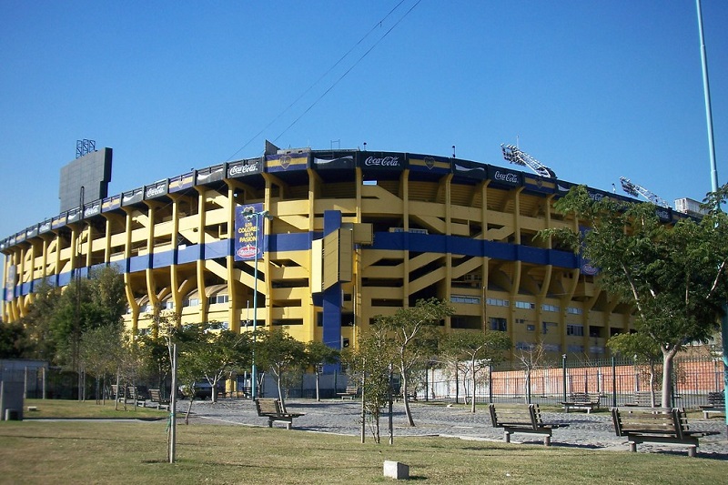 Bombonera - El estadio es un emblema del barrio de La Boca.