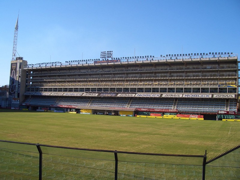 Bombonera - Palcos construidos en 1996.