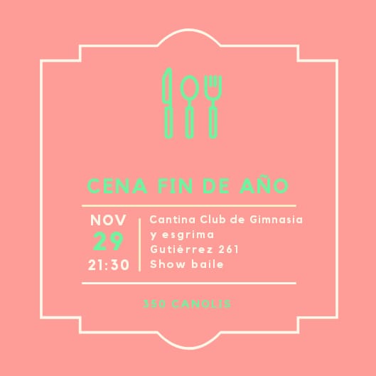 Fiesta De Fin De Año Invitación