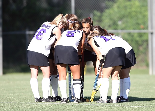 Hockey - reunión de jugadoras de equipo