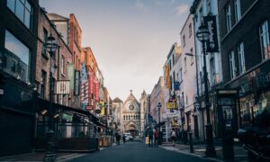 Una Calle De Dublin