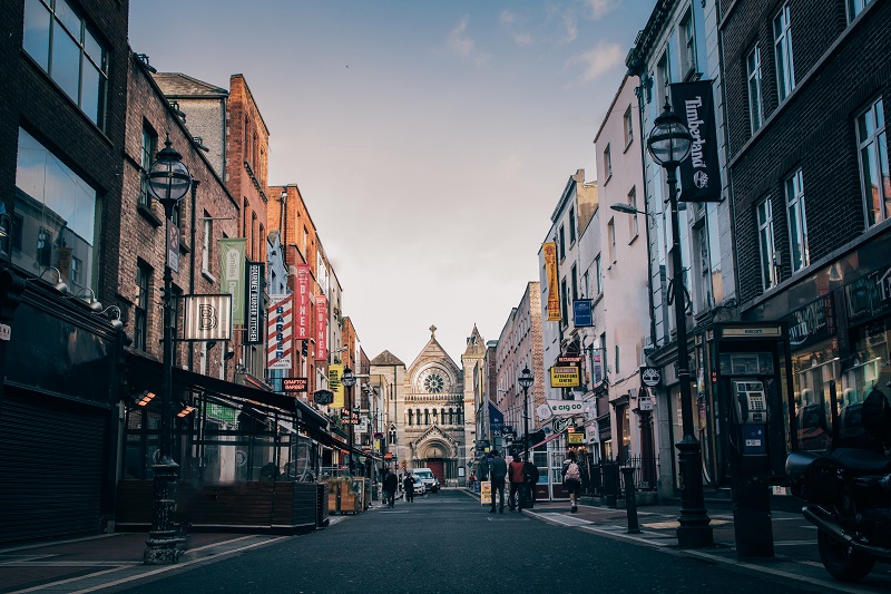 Una Calle De Dublin