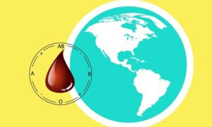 Gota Y Mundo Donar Sangre Es Donar Vida