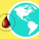 Gota Y Mundo Donar Sangre Es Donar Vida