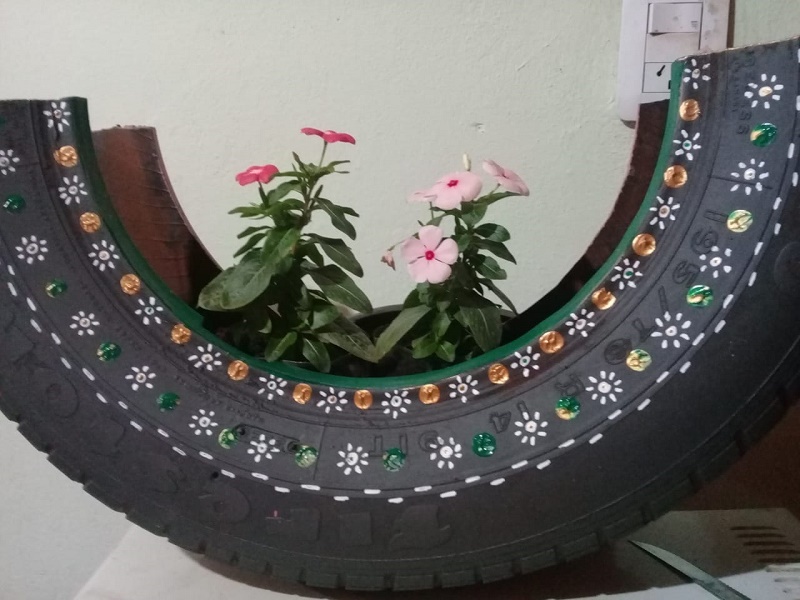Florero De Goma