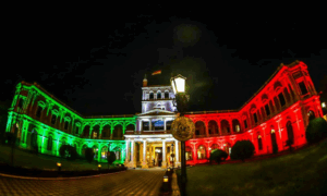 Palacio De López Bandera Italiana Presidencia De La República Del Paraguay