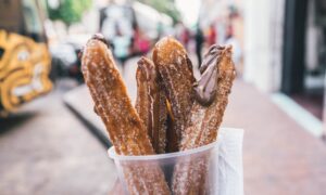 Churros Con Dulce De Leche
