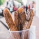 Churros Con Dulce De Leche
