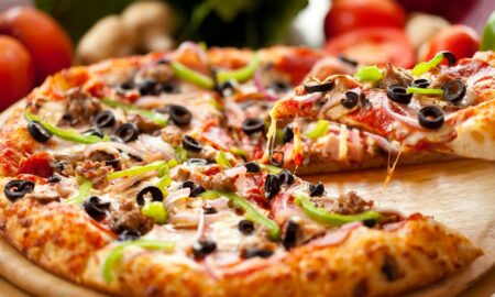 Pizza En Primer Plano