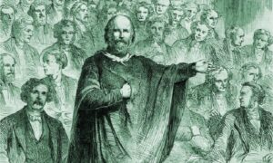Garibaldi Exponiendo En El Parlamento Italiano