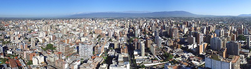 Panorámica Del Centro Tucumano