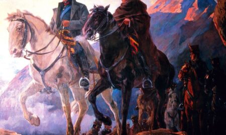 El Paso Del Ejército Libertador Por La Cordillera De Los Andes. Museo Histórico Y Militar De Chile De Julio Vila Y Prades