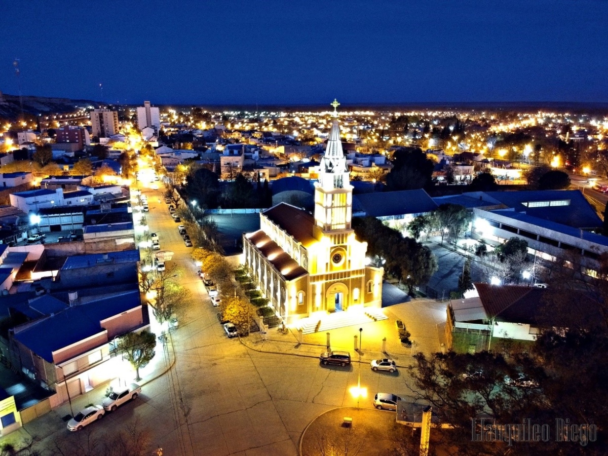 Iglesia - foto desde el aire