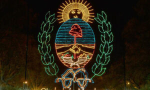 Escudo Mendoza Plaza Independencia