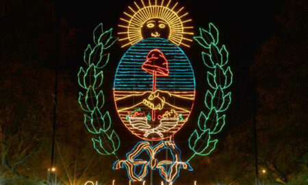 Escudo Mendoza Plaza Independencia