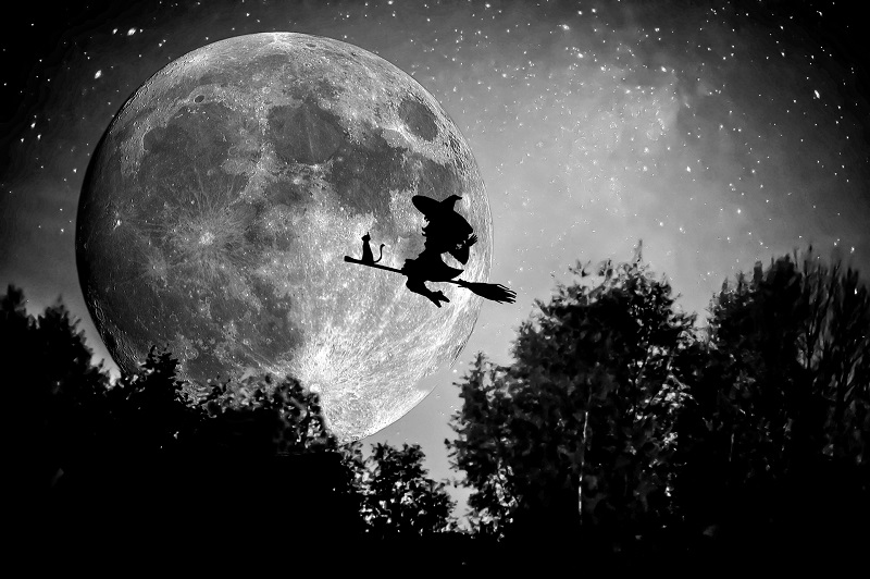 Silueta De Bruja