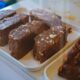 Salame De Chocolate Cortado En Trozos Para Servir