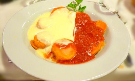 Sorrentinos Caseros Con Salsa