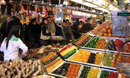 Mercado Central Presentación Frutas Y Embutidos