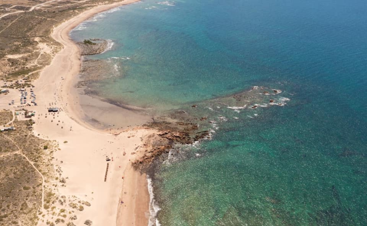 Playas coloradas - Vista aérea