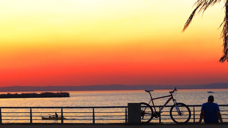 Atardecer En Costanera De Posadas
