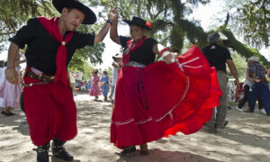 Chamame Bailarines Danzando
