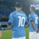 Homenaje A Maradona Con La 10 Del Napoli