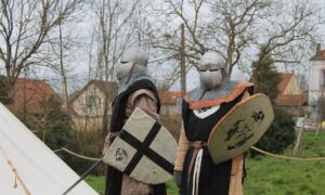 Representacion De Un Combate Medieval