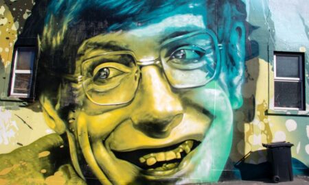 Pintura De Stephen Hawking