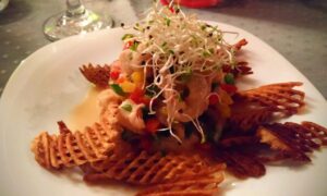 Plato De Ceviche. Casa Goa