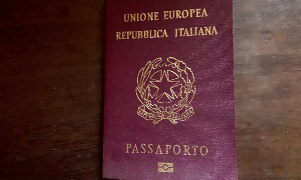 Pasaporte Italiano Actual