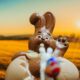 Conejo De Pascuas De Chocolate