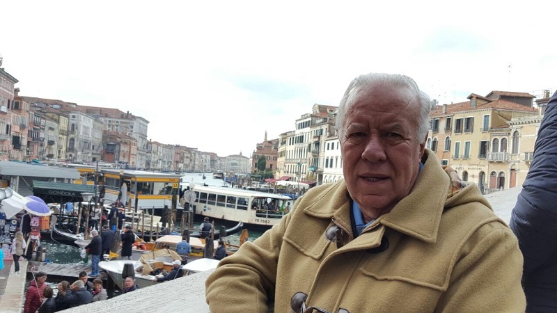 Jorge Paladino En El Canal Grande