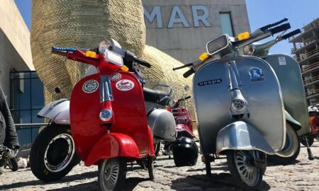 Vespa En Mar Del Plata