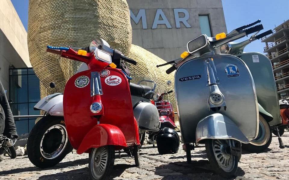 Vespa En Mar Del Plata