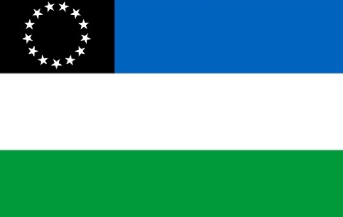 provincia rio negro - bandera