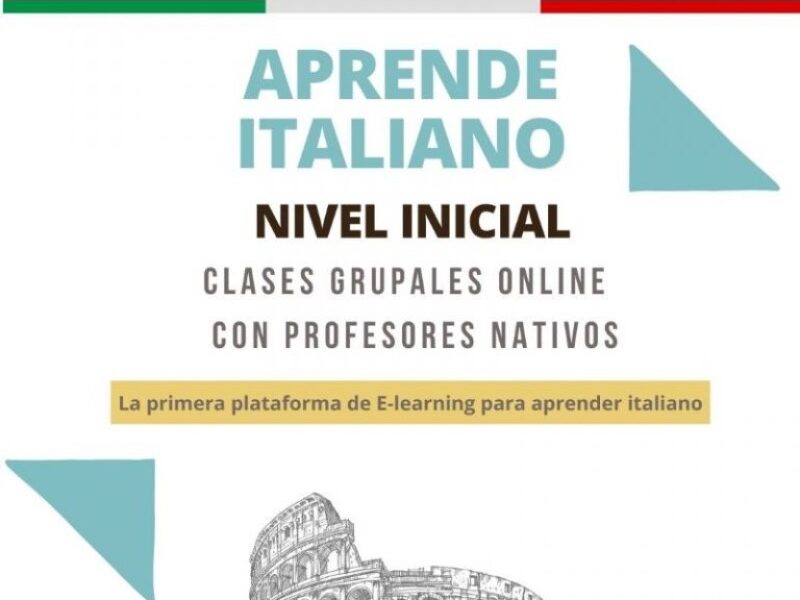 Afiche Curso Italiano