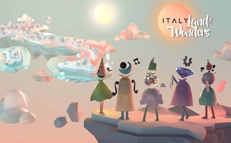 Videojuego Portada Italy Land Of Wonders