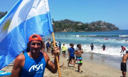 Murió Carlos Di Pace Pionero Del Surf Marplatense. Autor: Asociacion Surf Argentina