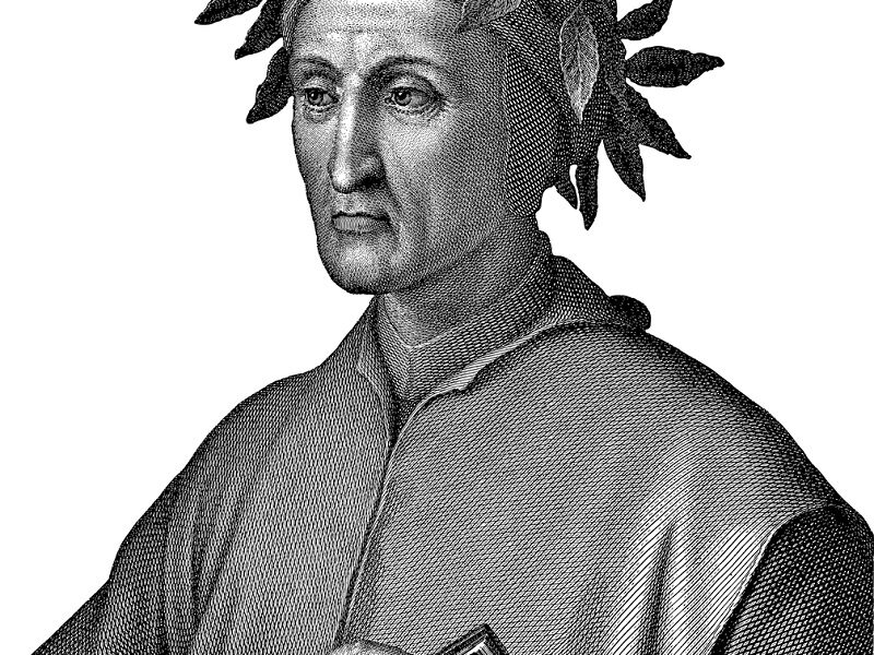 Dibujo De Dante Alighieri