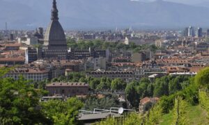 Ciudad De Torino Y Viñedos