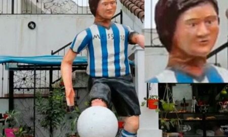 Estatua Messi