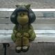 Escultura De Mafalda En La Plaza