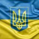 Flag Of Ukraine With Coat Of Arms