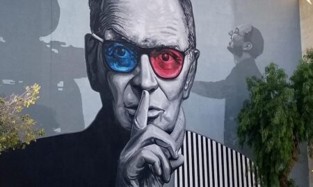 Graffiti Conmemorativo De Morricone