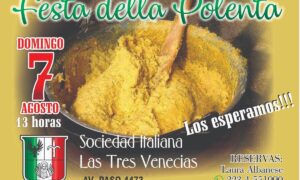 Sociedad Italiana Las Tres Venecias Aniversario Fundacional