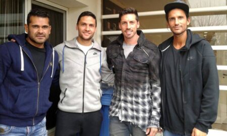 Sosa Y Ex Jugadores De Estudiantes
