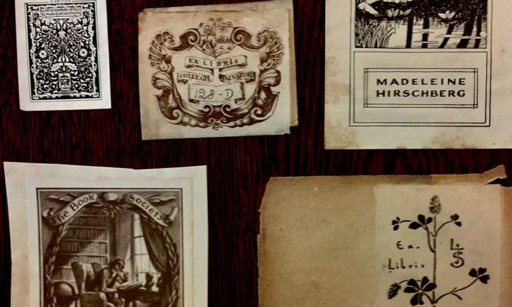 Ex Libris Marcas De Propiedad De Un Libro
