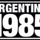 Poster De Argentina 1985